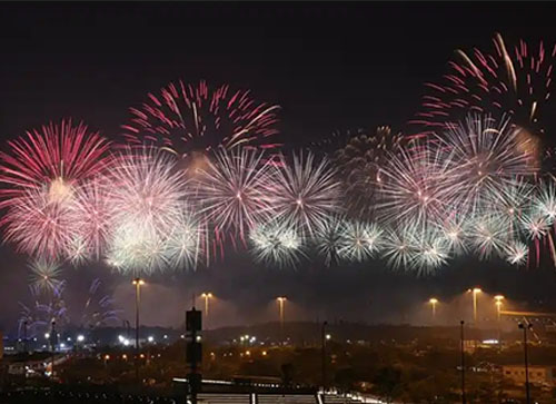 东海县焰火晚会